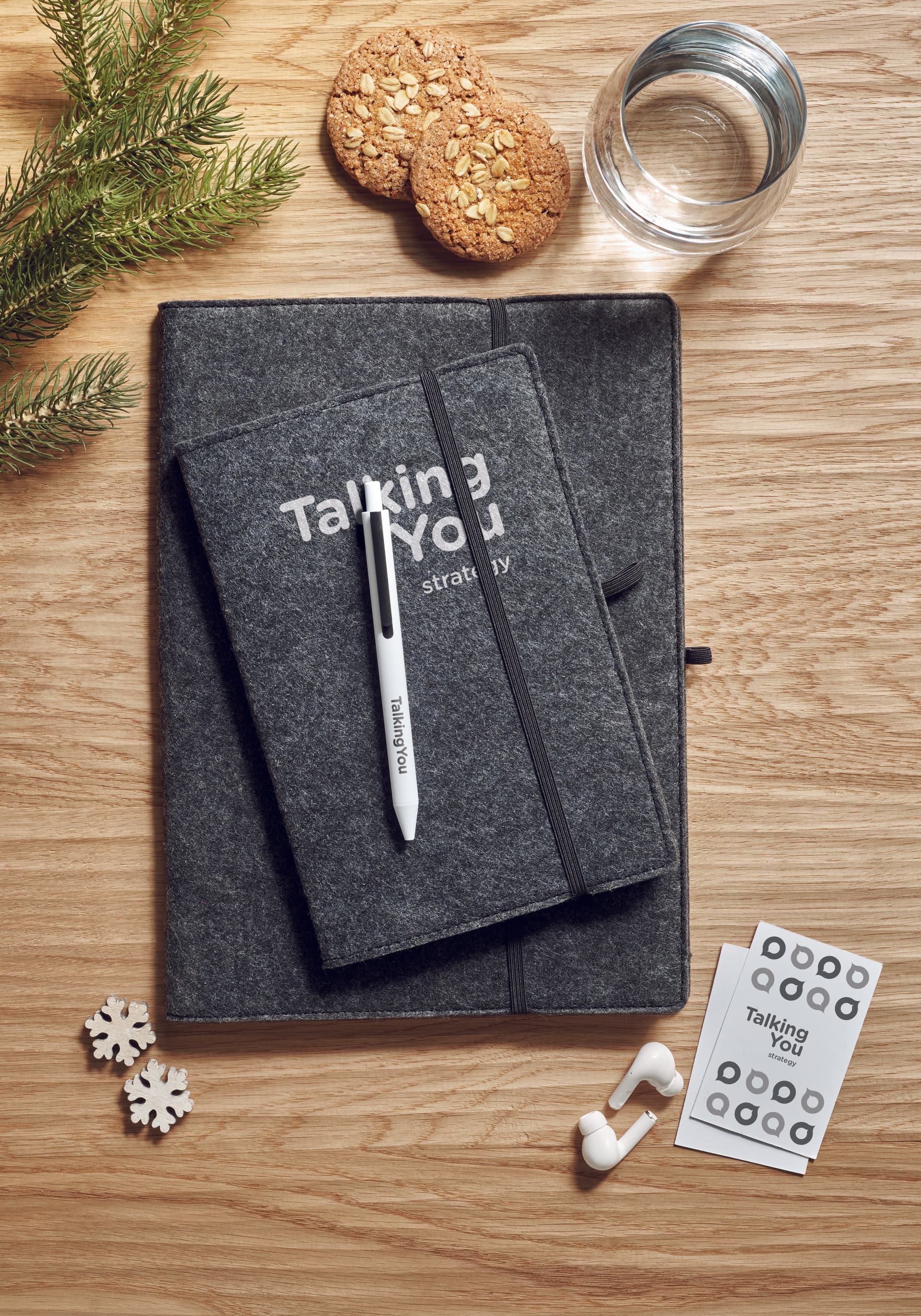 Feltbook A5 notebook RPET felt 5