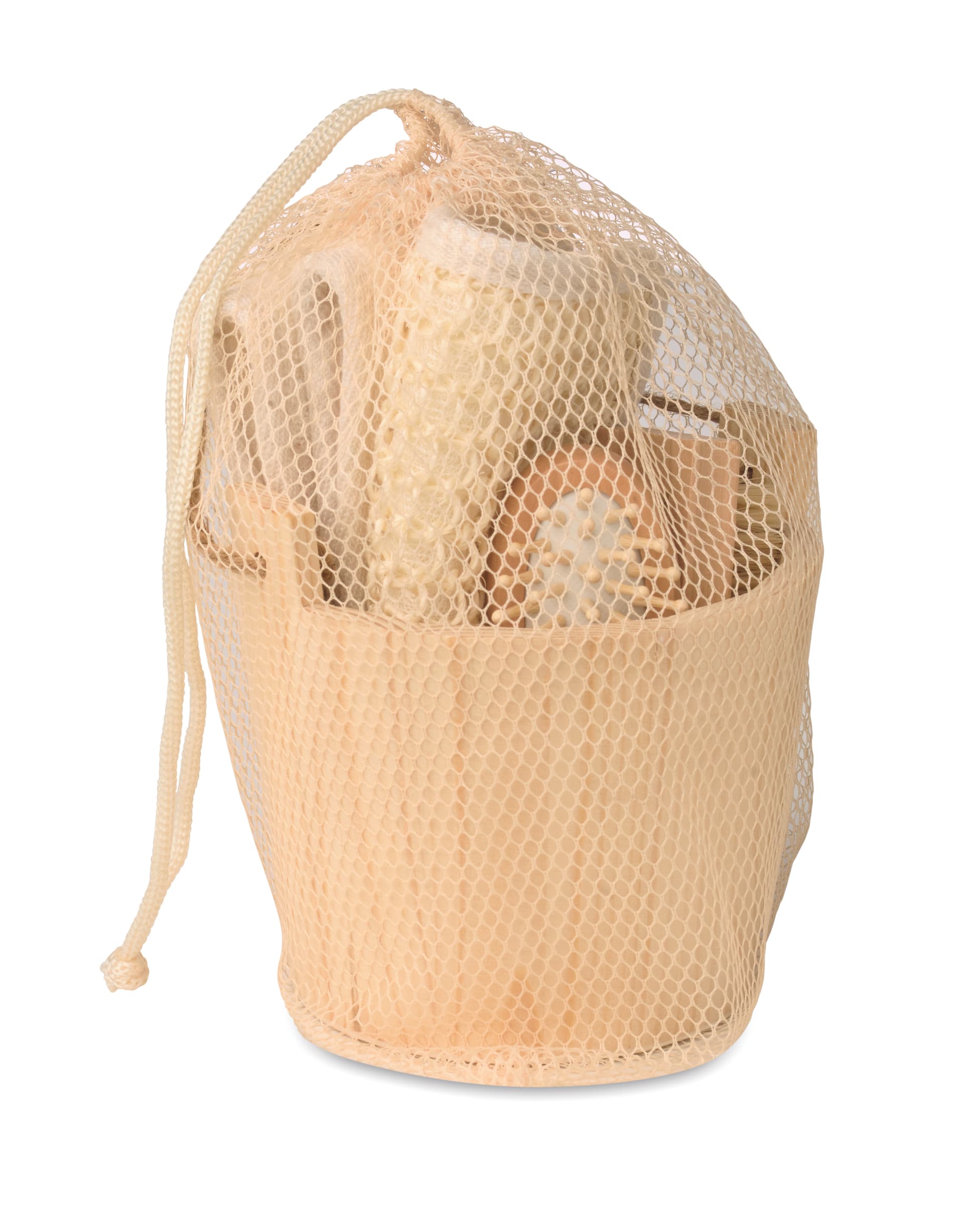 Selfcare Bath gift set in wooden bucket