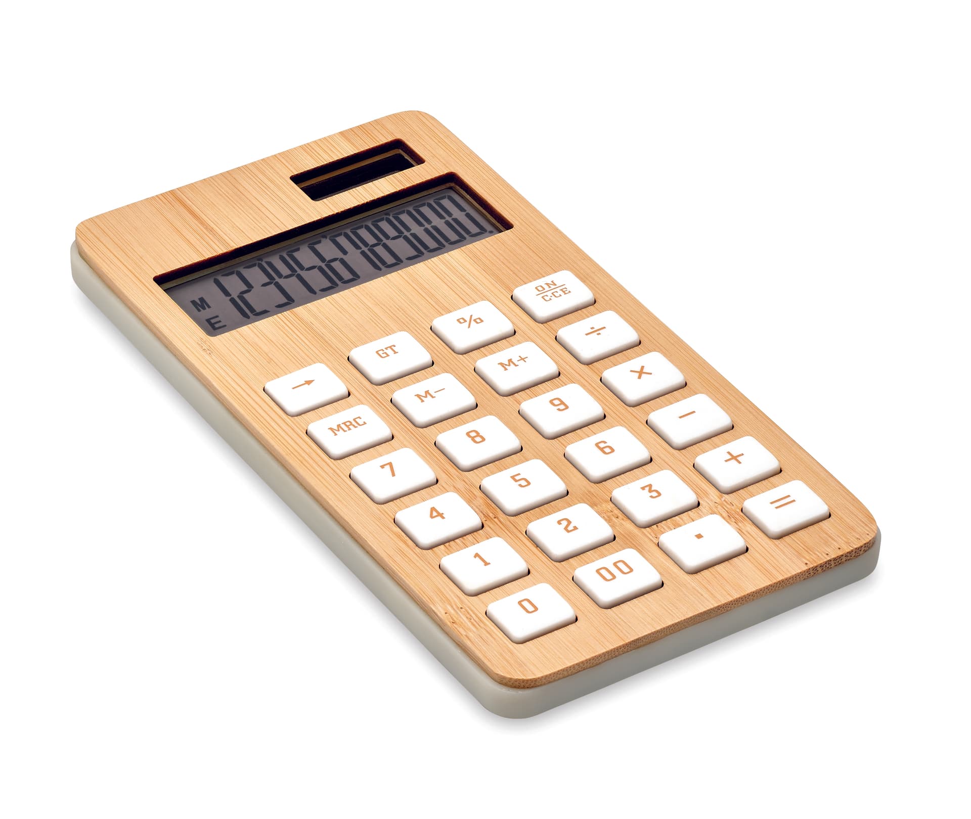 Calcubim 12 digit bamboo calculator 3