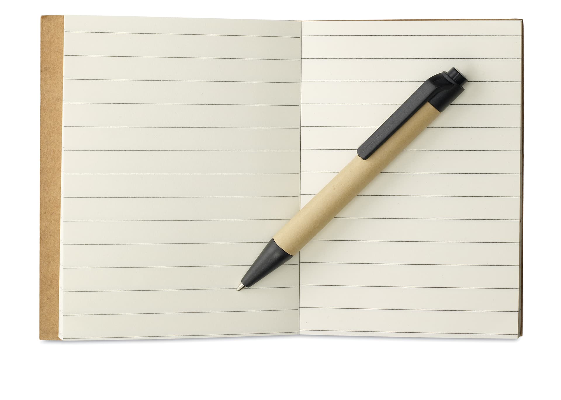 Cartopad Recycled notebook with pen 2
