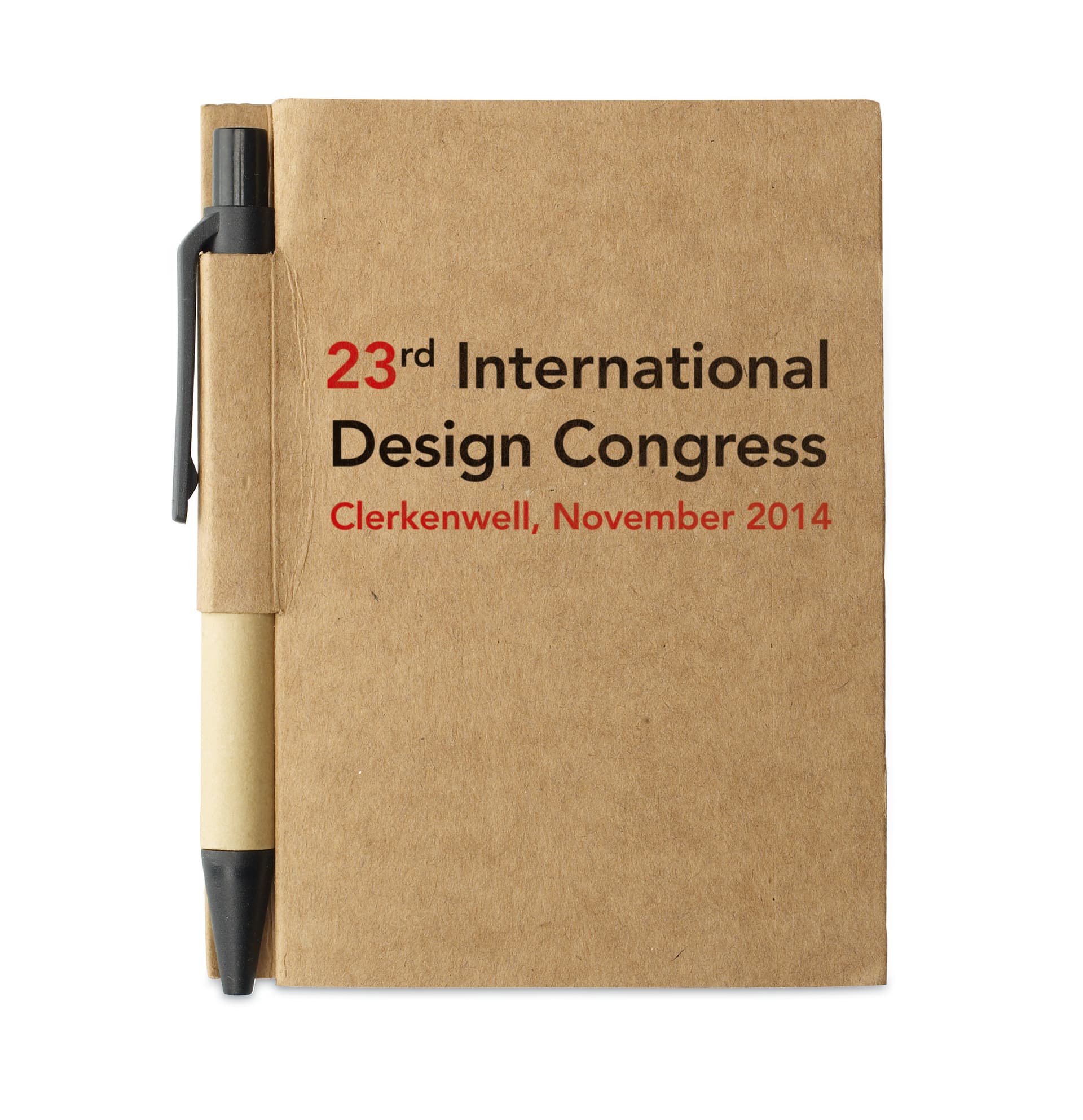 Cartopad Recycled notebook with pen 4