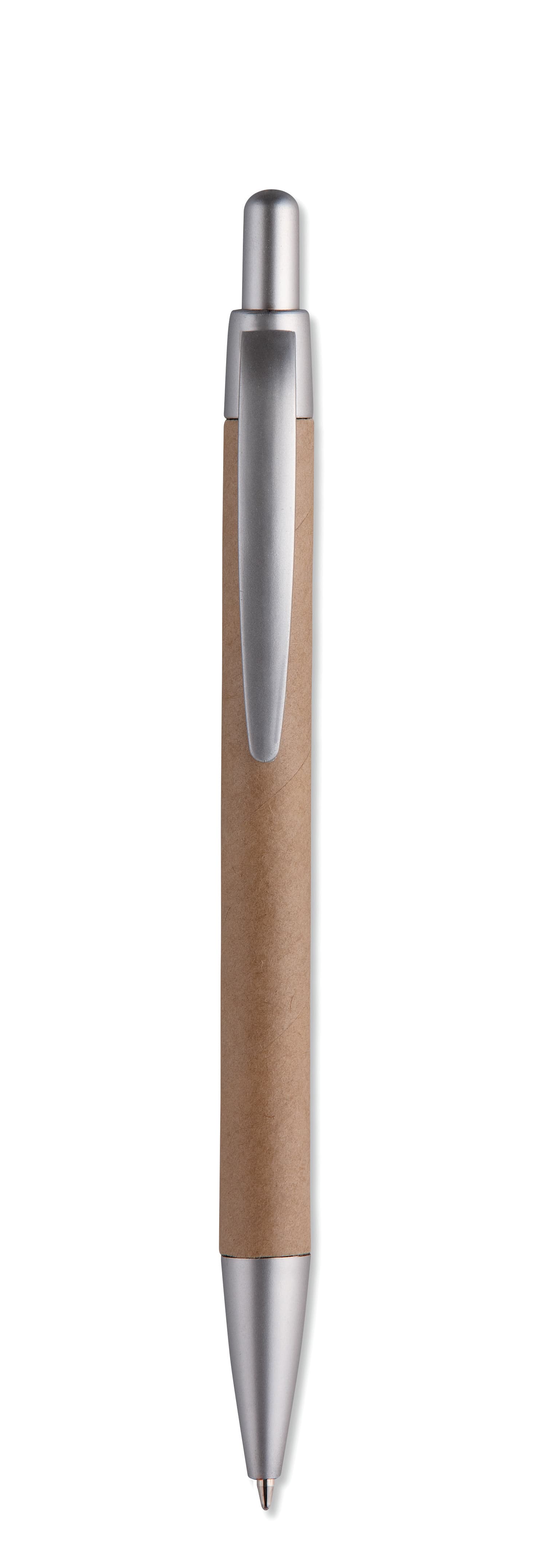 Pushton Carton barrel ball pen