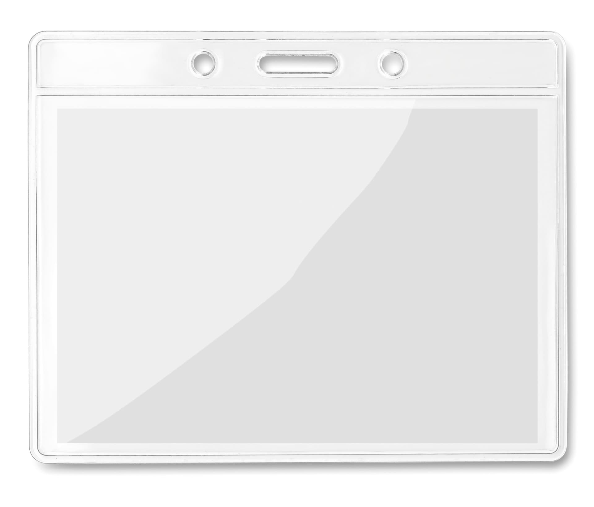 Badgy Transparent badge 10cmx8cm 2