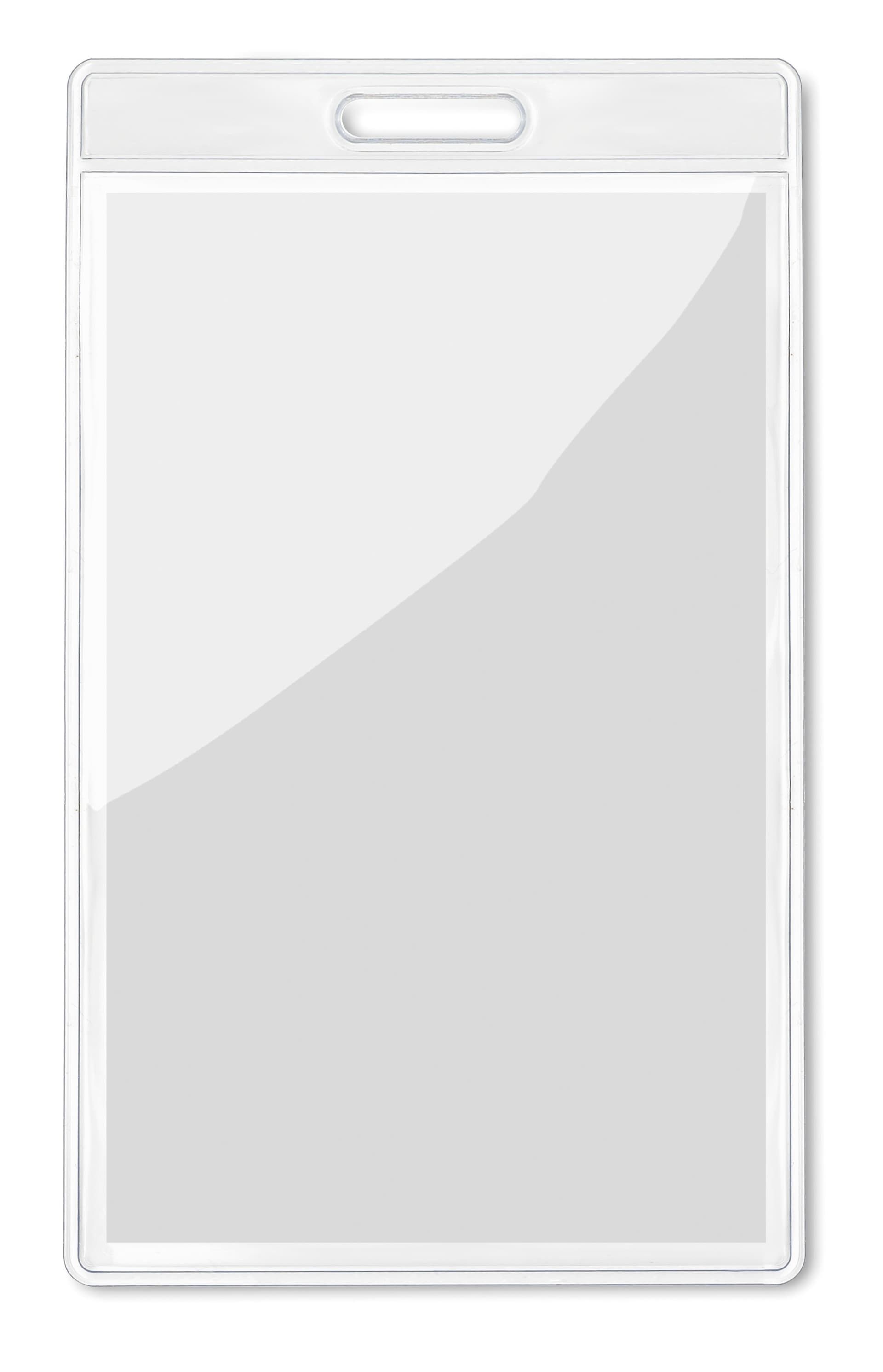 Badgo Transparent badge 7.5cmx12.5cm 2
