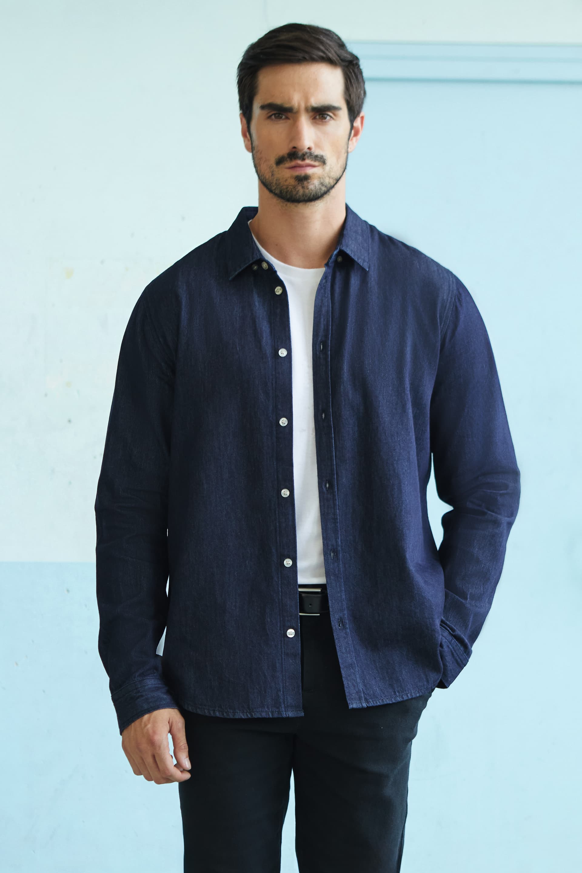 NEOBLU Bennett Men DENIM SHIRT 4