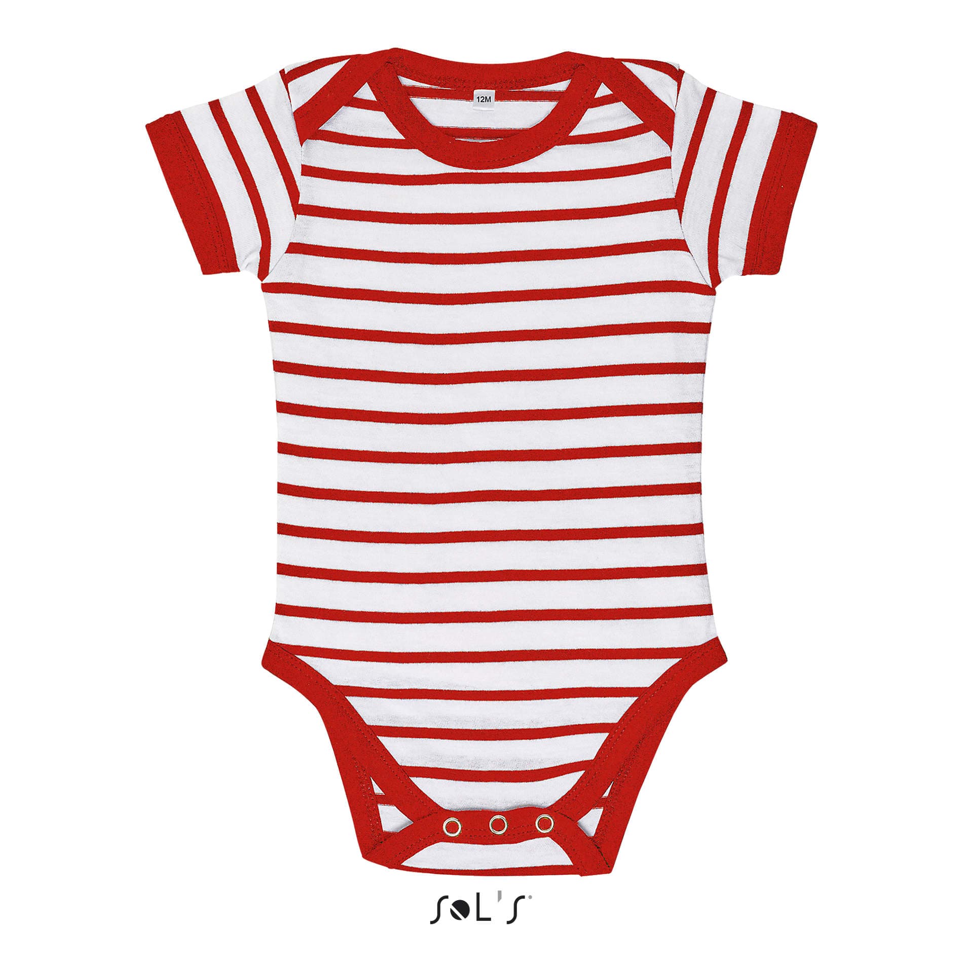 Sol's Miles Baby STRIPED BODYSUIT 2