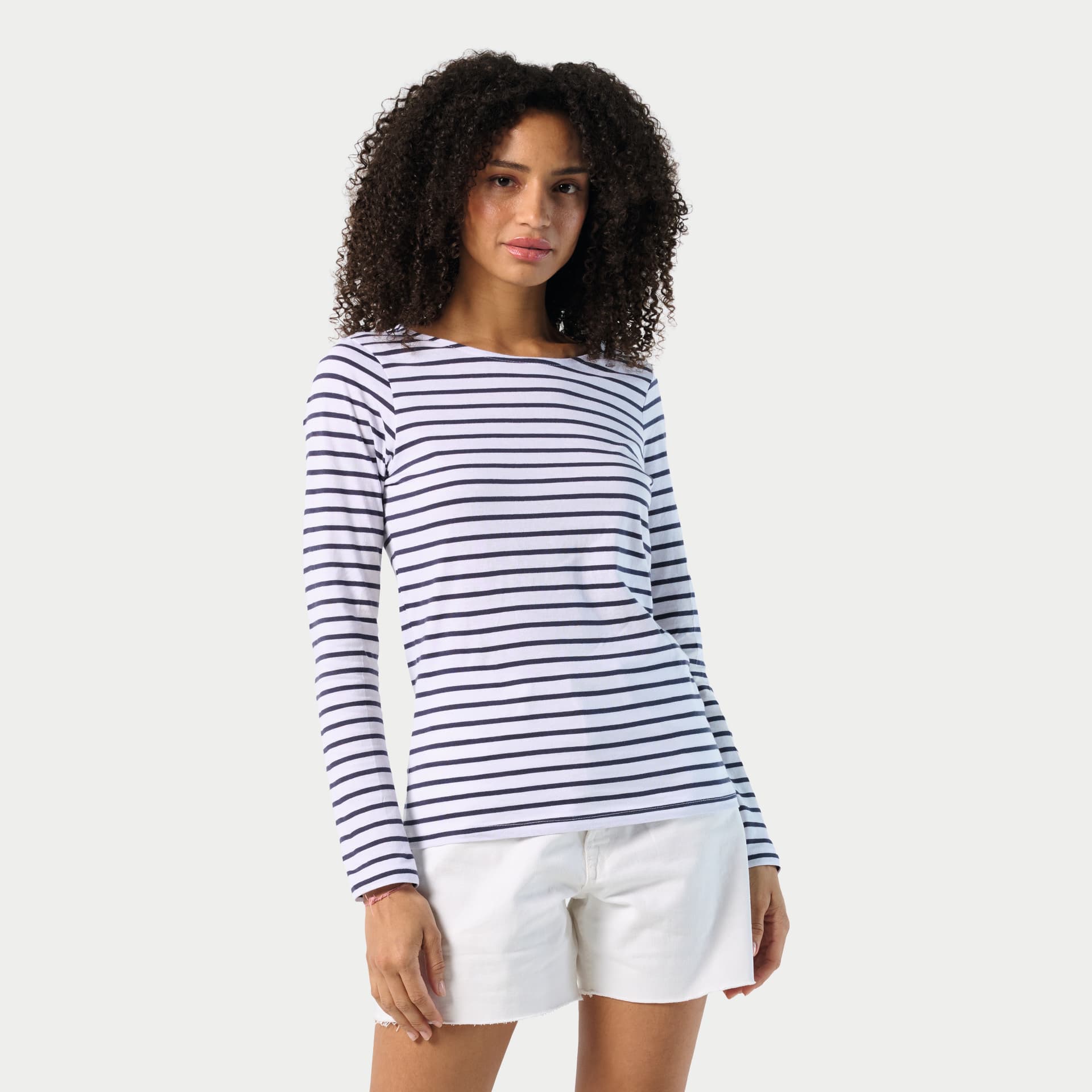 Sol's Marine Women STRIPE T-SHIRT 3