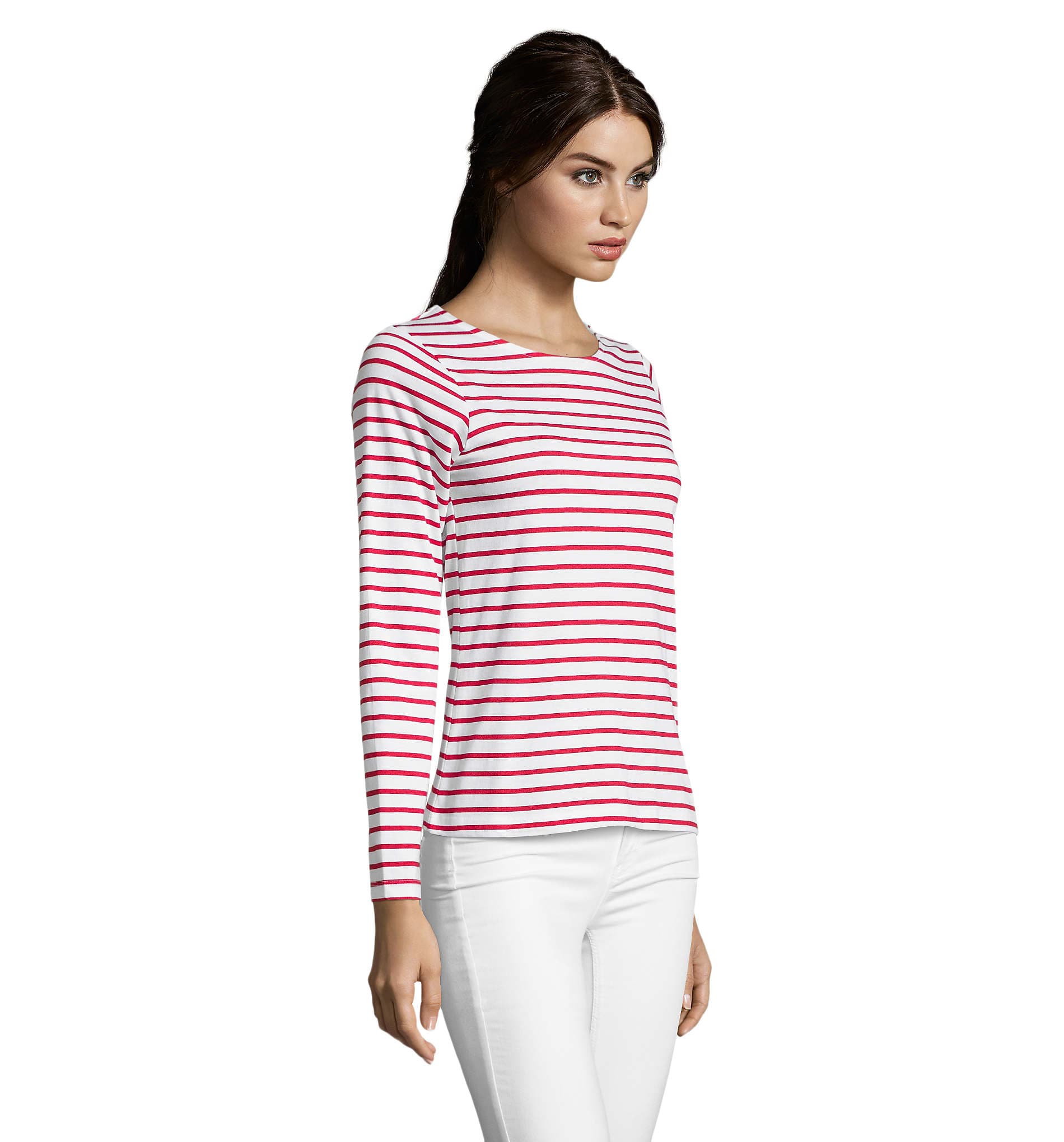 Sol's Marine Women STRIPE T-SHIRT 5