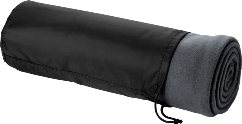 Huggy fleece plaid blanket with carry pouch 150x120 cm 19