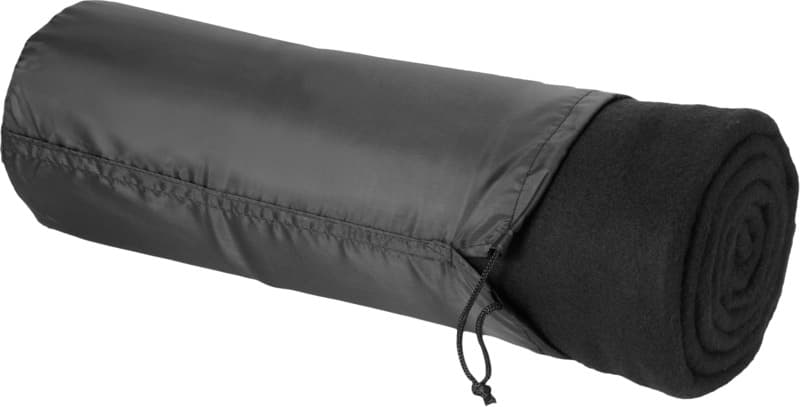 Huggy fleece plaid blanket with carry pouch 150x120 cm 37