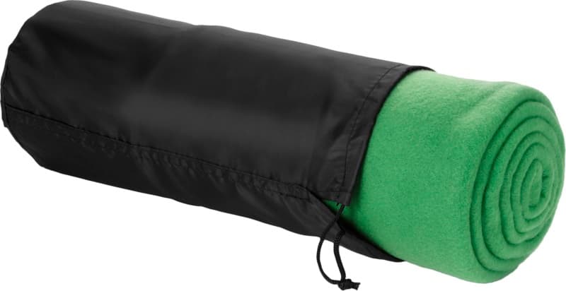 Huggy fleece plaid blanket with carry pouch 150x120 cm 49