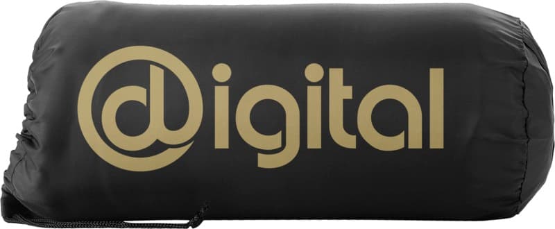 Huggy fleece plaid blanket with carry pouch 150x120 cm 65