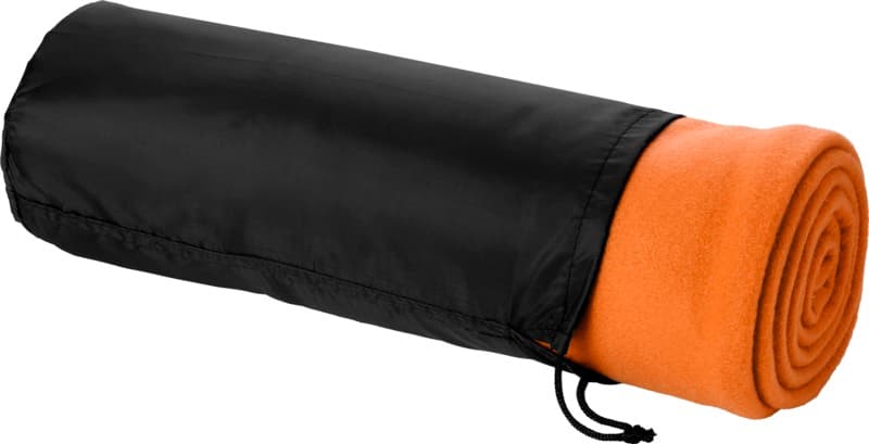 Huggy fleece plaid blanket with carry pouch 150x120 cm 67