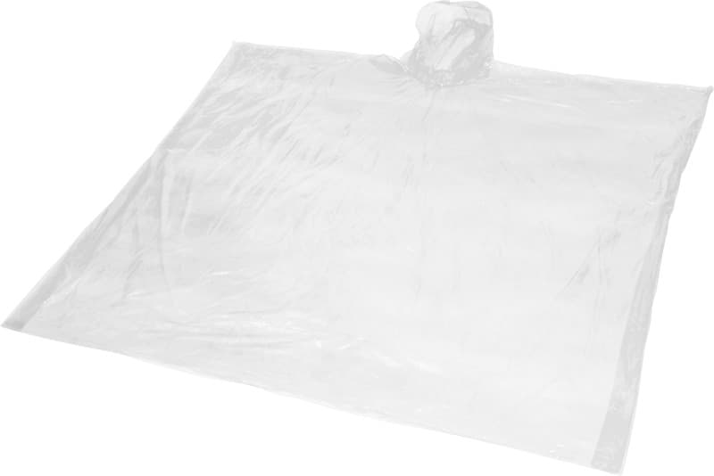 Ziva disposable rain poncho with storage pouch 16