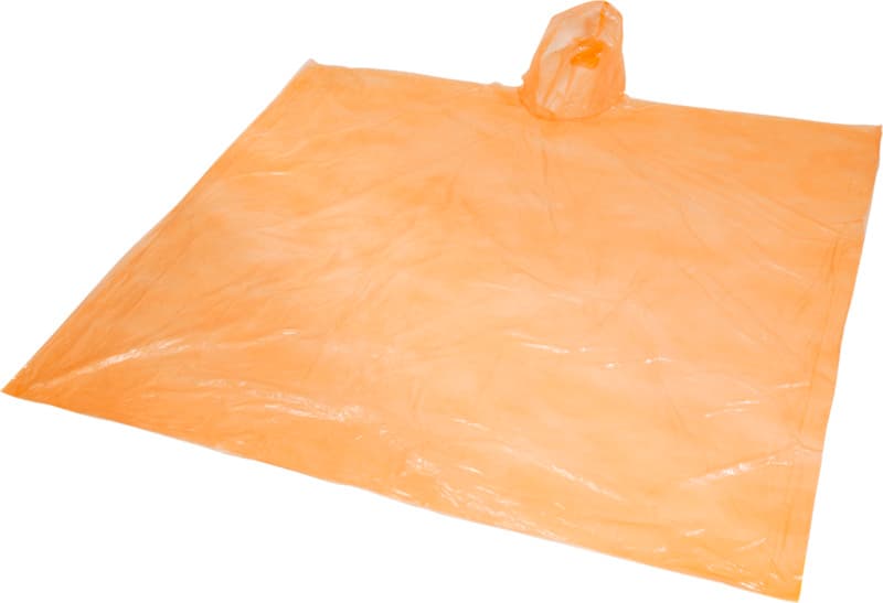 Ziva disposable rain poncho with storage pouch 26