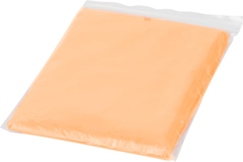 Ziva disposable rain poncho with storage pouch 29