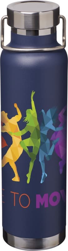 Thor 650 ml copper vacuum insulated sport bottle 36