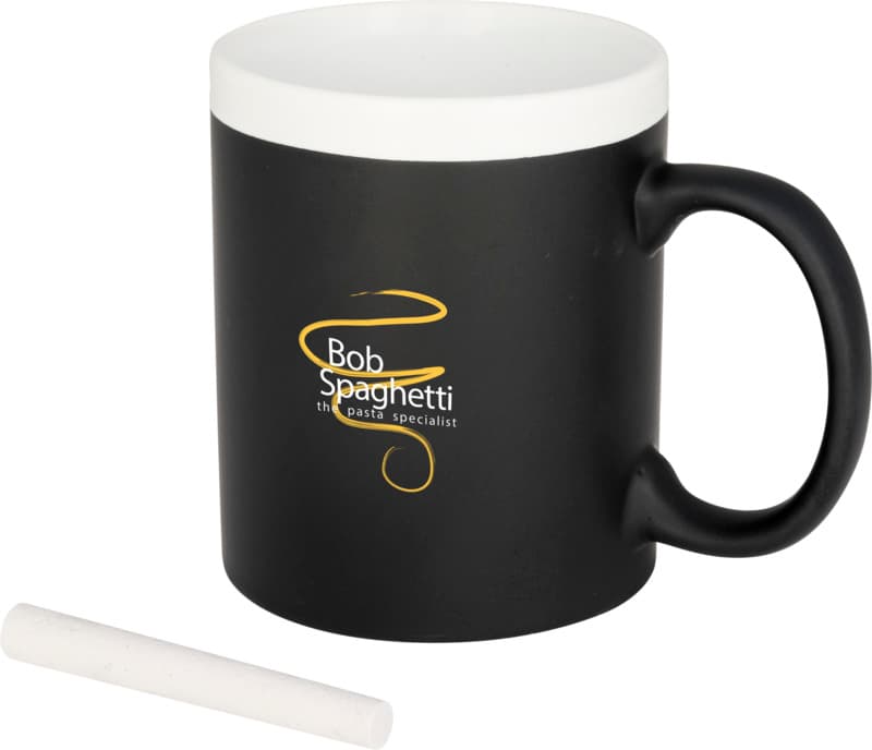 Chalk-write 330 ml ceramic mug 6