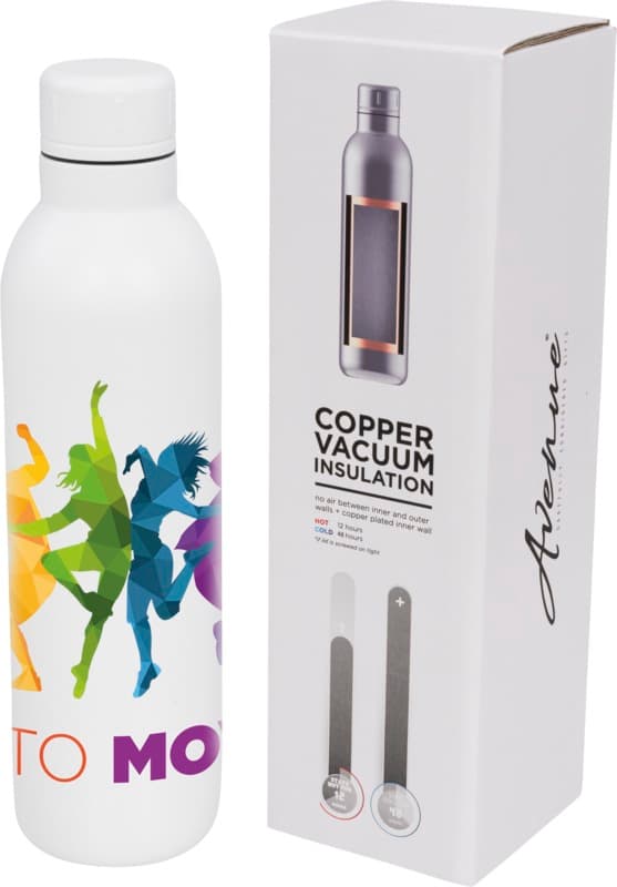 Odin 510 ml copper vacuum insulated water bottle 24