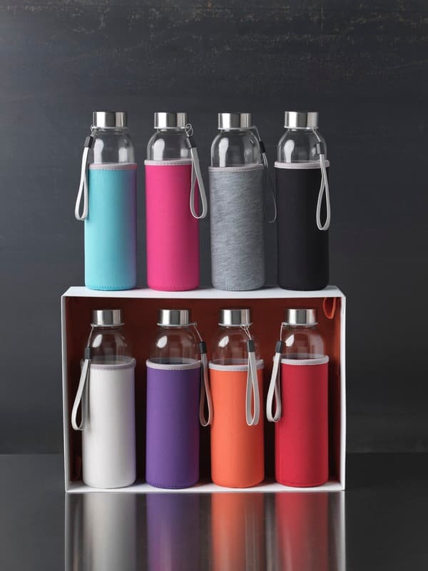 Bodhi 500 ml glass water bottle 21