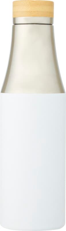 Hulan 540 ml copper vacuum insulated stainless steel bottle with bamboo lid 2