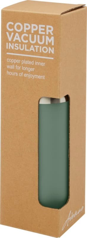 Hulan 540 ml copper vacuum insulated stainless steel bottle with bamboo lid 27