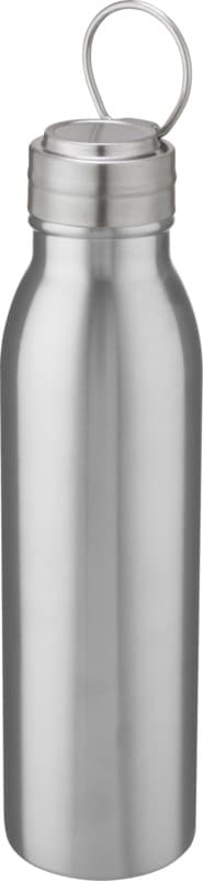 Harper 700 ml stainless steel water bottle with metal loop 7