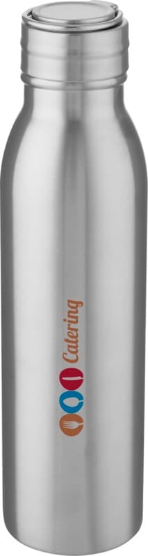 Harper 700 ml stainless steel water bottle with metal loop 12