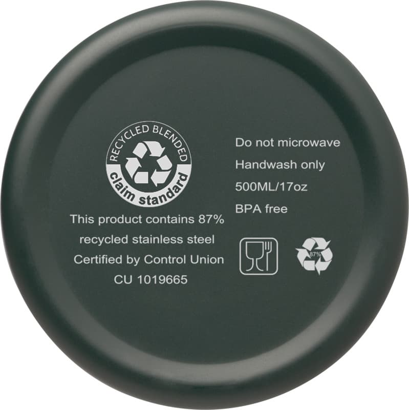 Vasa 500 ml RCS certified recycled stainless steel copper vacuum insulated bottle 31