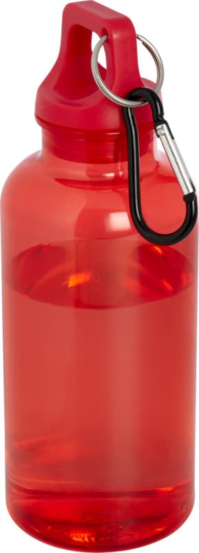 Oregon 400 ml RCS certified recycled plastic water bottle with carabiner 7