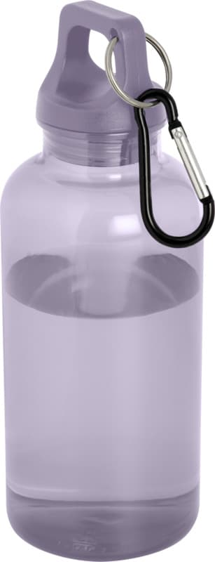 Oregon 400 ml RCS certified recycled plastic water bottle with carabiner 19