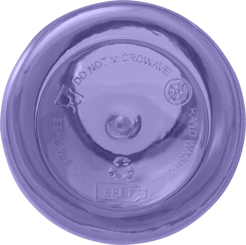 Oregon 400 ml RCS certified recycled plastic water bottle with carabiner 26