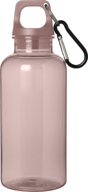 Oregon 400 ml RCS certified recycled plastic water bottle with carabiner 30