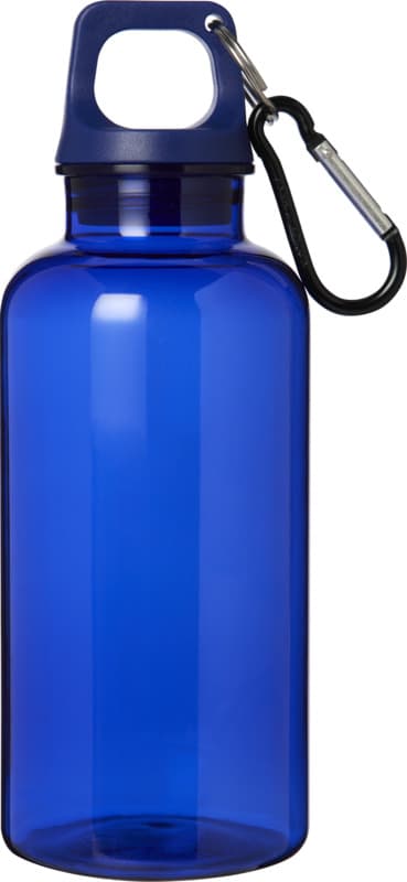 Oregon 400 ml RCS certified recycled plastic water bottle with carabiner 40