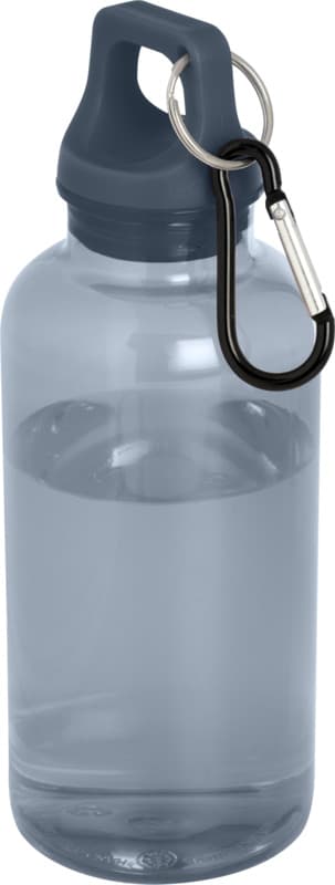 Oregon 400 ml RCS certified recycled plastic water bottle with carabiner 45