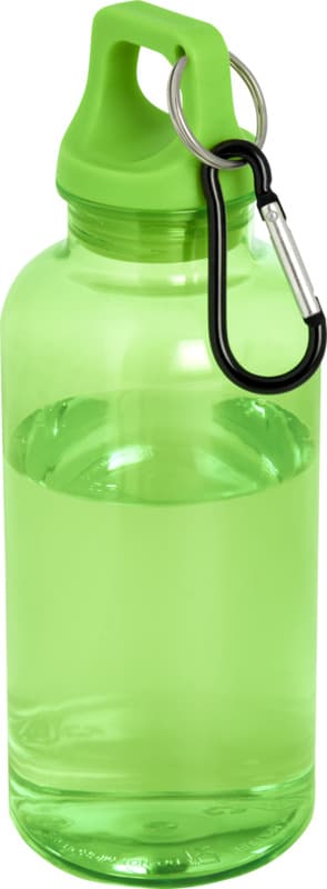 Oregon 400 ml RCS certified recycled plastic water bottle with carabiner 50