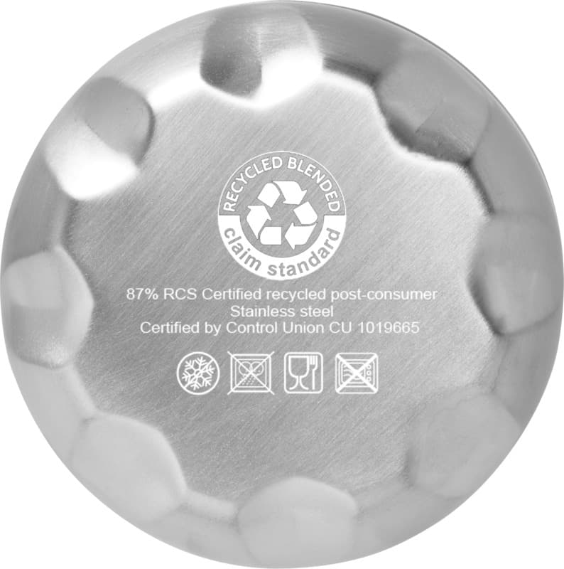 Cove 500 ml RCS certified recycled stainless steel vacuum insulated bottle  30