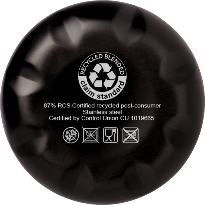 Cove 500 ml RCS certified recycled stainless steel vacuum insulated bottle  36