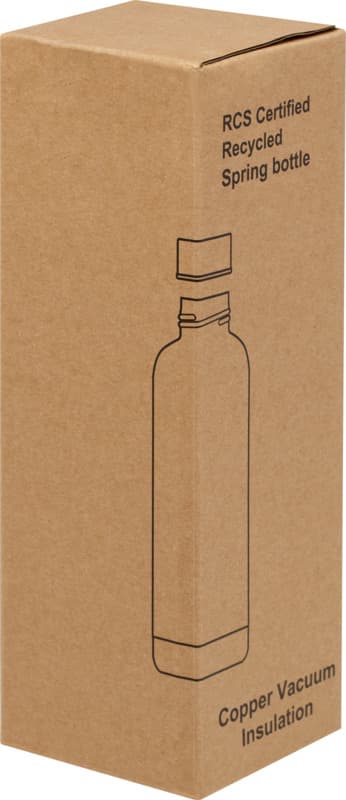 Spring 500 ml RCS certified recycled stainless steel copper vacuum insulated bottle 7