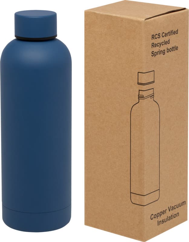Spring 500 ml RCS certified recycled stainless steel copper vacuum insulated bottle 17