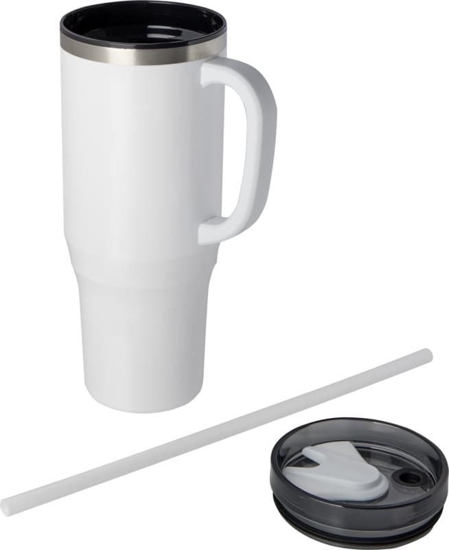 Melbourne 1200 ml RCS certified insulated tumbler with straw 3