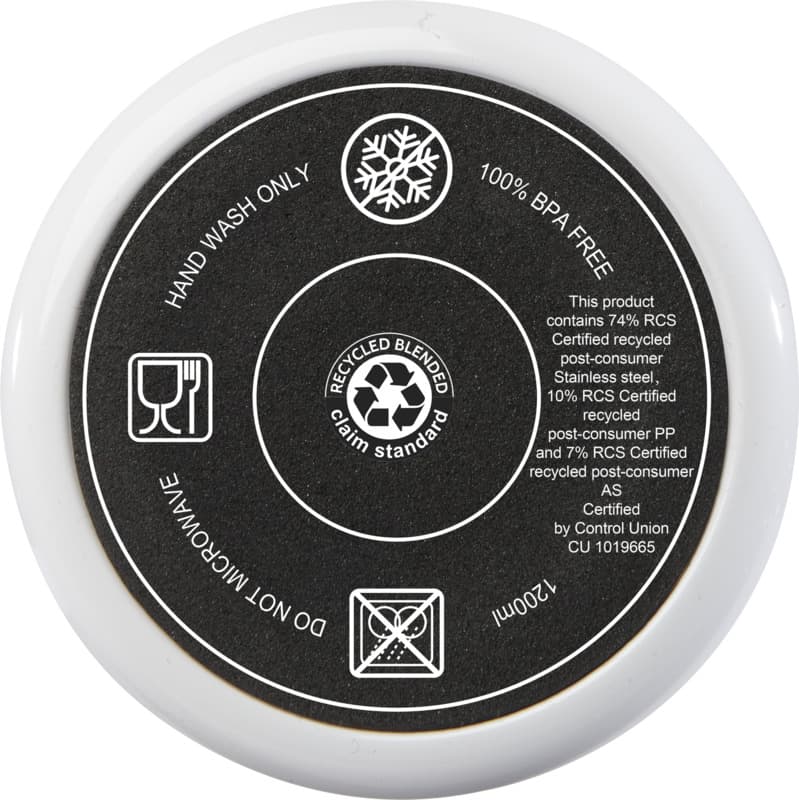 Melbourne 1200 ml RCS certified insulated tumbler with straw 4