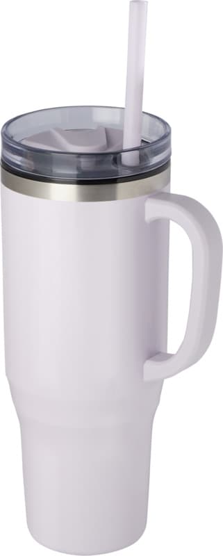 Melbourne 1200 ml RCS certified insulated tumbler with straw 17