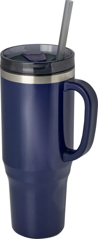 Melbourne 1200 ml RCS certified insulated tumbler with straw 33