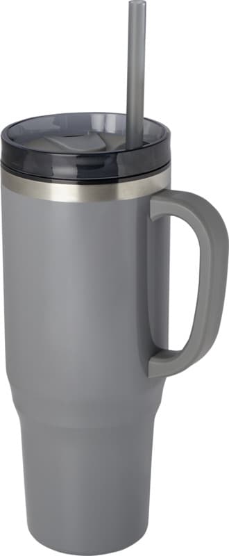 Melbourne 1200 ml RCS certified insulated tumbler with straw 50