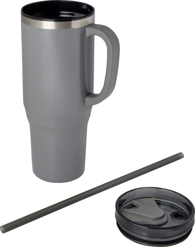 Melbourne 1200 ml RCS certified insulated tumbler with straw 52