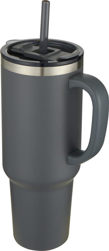 Sydney 1200 ml double wall RCS certified copper vacuum insulated tumbler with straw 33