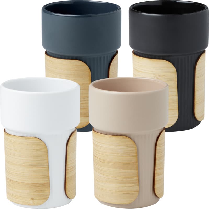 Fika 340 ml tumbler with bamboo sleeve 9