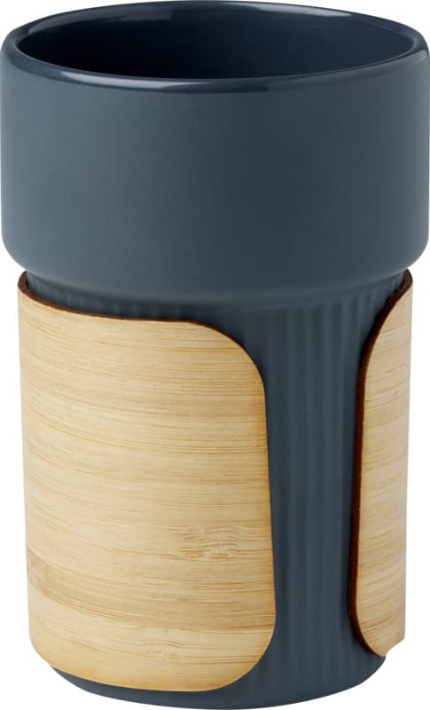 Fika 340 ml tumbler with bamboo sleeve 11
