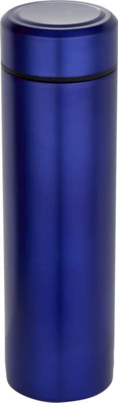 Taylor 450 ml double wall stainless steel flask with tea strainer 11